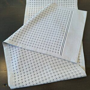 🧣 J.Crew Long Silk Scarf — 76" x 10.25"  Elegant • Gray